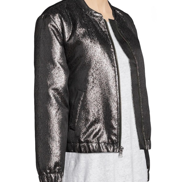 Rosie HW X PAIGE Kimi Bomber Jacket
Silver Collab - Picture 4 of 6